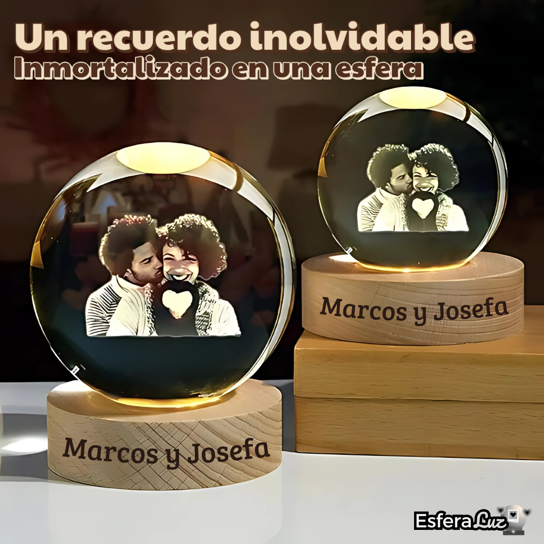 EsferaLuz - Lámpara Personalizada